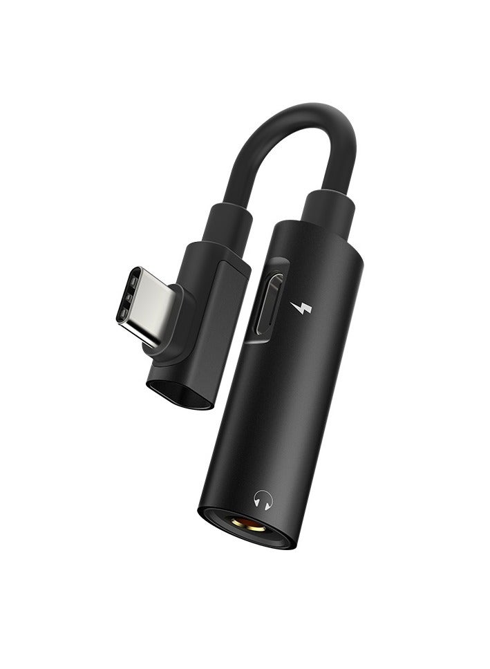 Hoco Adapter Type-C to 3.5 mm 2 in 1 audio converter - Image 2