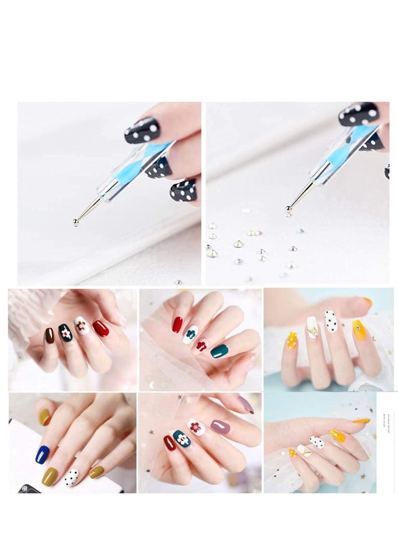 KASTWAVE 10Pcs Dotting Tools Set for Nail Art Embossing Stylus for Painting Rocks Mandalas Art Dot Tools Durable  - Image 5