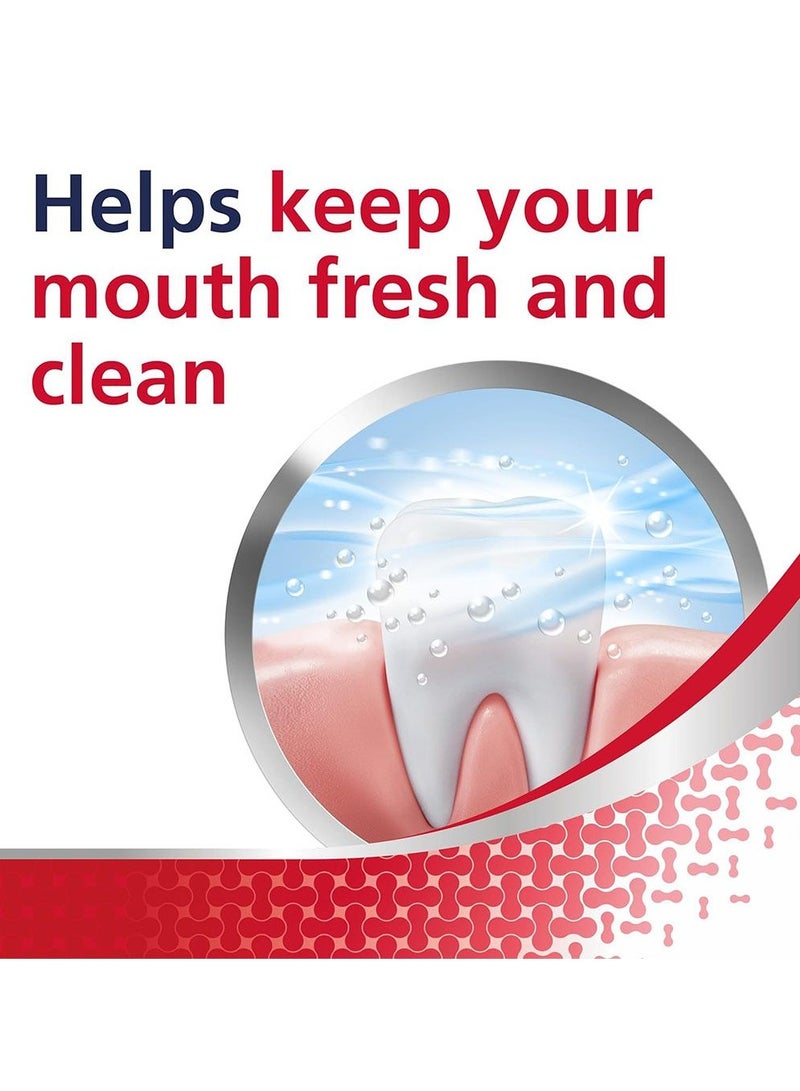بارودونتاكس مضمضة غسول فم يومي للعناية الفائقة باللثة بنكهة انتعاش زائد لصحة اللثة النشطة، مضاد للبلاك والتهاب اللثة، 300 مل - Image 3
