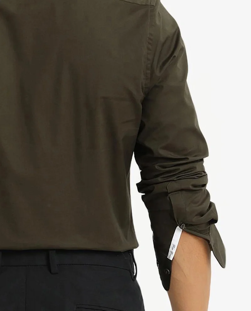 Rare Rabbit Men's Cotton Stretch Shirt