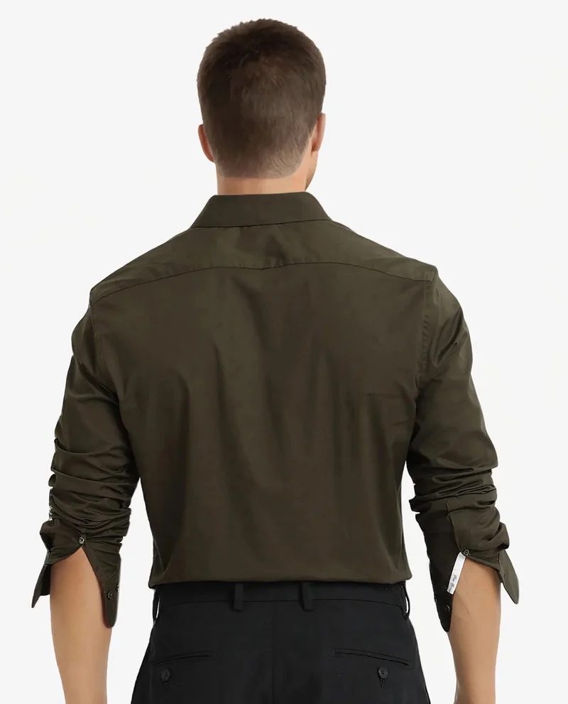 Rare Rabbit Men's Cotton Stretch Shirt