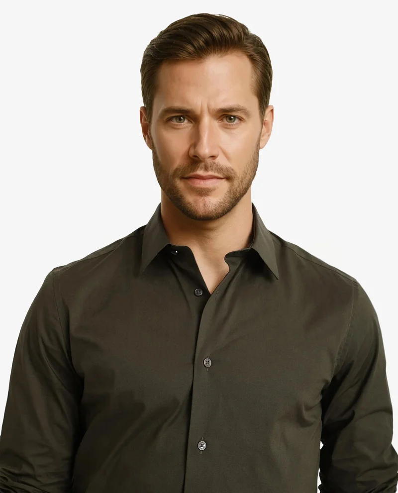 Rare Rabbit Men's Cotton Stretch Shirt