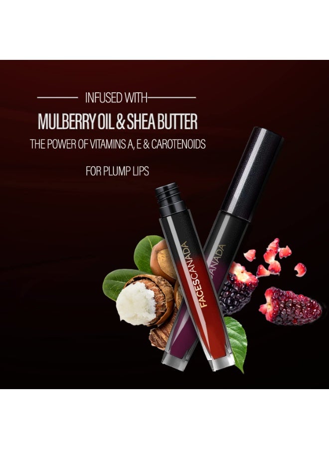 فاسيسكانادا أحمر شفاه سائل كومفي سيلك من فيسز كندا - سولفول براون 01، 3 مل | لمسة نهائية ساتان مطفية عالية الوضوح | راحة فاخرة | يدوم طويلاً | لا يسبب جفافًا | ملمس ناعم | زيت التوت وزبدة الشيا لترطيب الشفاه وامتلاءها - Image 4