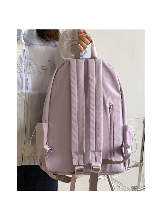 Landcase Backpack For Middle School Girls, High School And College Students, Large Capacity Travel Backpack, Laptop Bag, 1607 Purple - Image 5