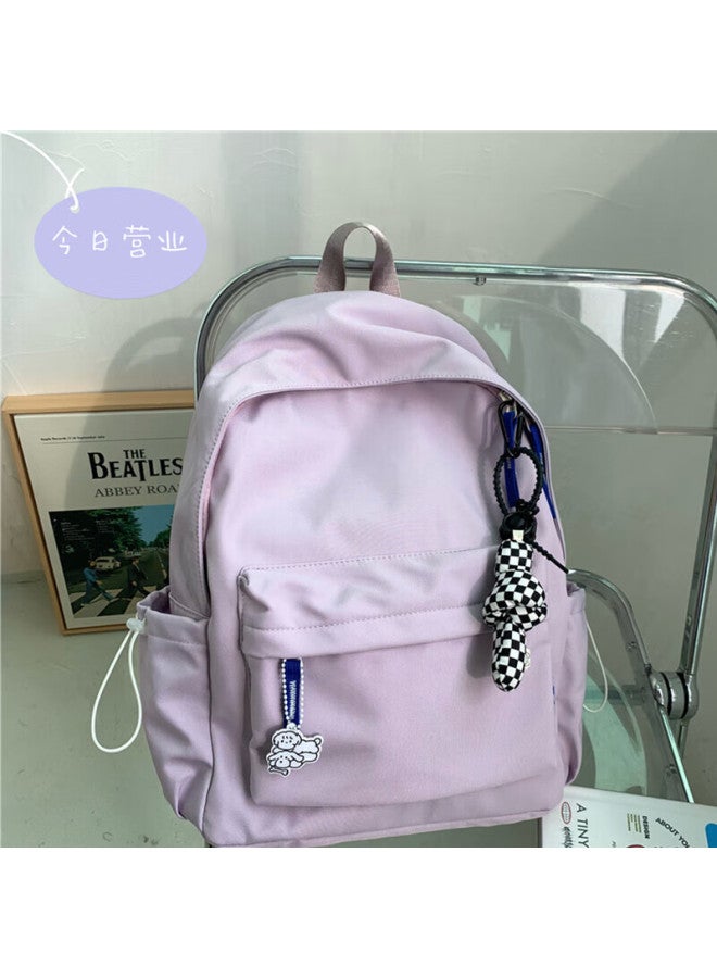Landcase Backpack For Middle School Girls, High School And College Students, Large Capacity Travel Backpack, Laptop Bag, 1607 Purple - Image 2
