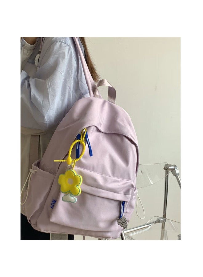 Landcase Backpack For Middle School Girls, High School And College Students, Large Capacity Travel Backpack, Laptop Bag, 1607 Purple - Image 3