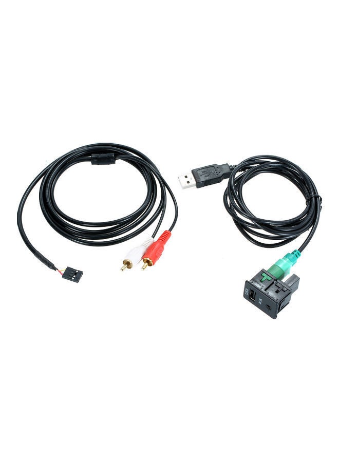 NIBEMINENT 3-Piece Car AUX USB Adapter Set  - Image 3