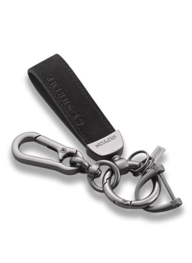 Laben New Suede Car Key Chain Pendant, Simple Couple's Design, Customizable For Men And Women, High-end Feel - Image 5