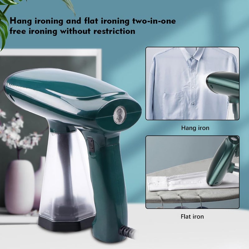 Handheld Garment Steamer 1600W-3 Years Warranty, Clothes & Curtains, 2 in 1 Steam Iron and Vertical Steamer, Foldable Travel Steamer with 200ml Water Tank, Portable Wrinkle Remover - Image 4