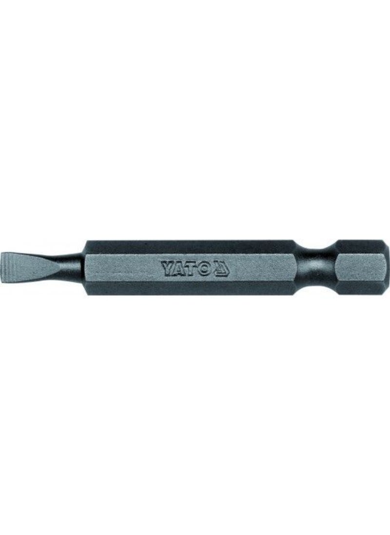 Yato YATO Screwdriver Bit 1/4"x50mm Slotted 4mm (2pcs/set) YT-7841 