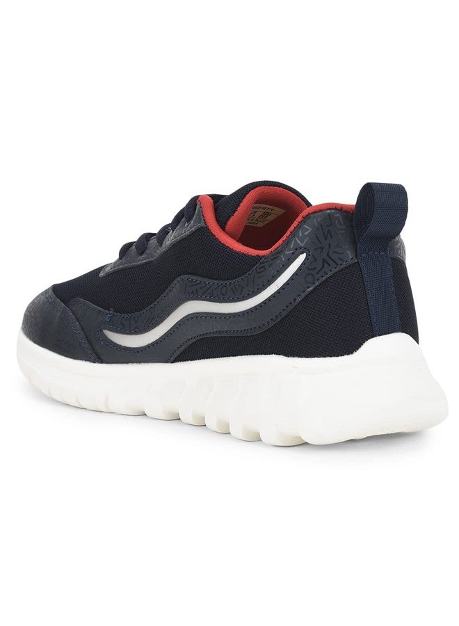 Liberty LEAP7X Sports Shoes for Girls-13 Kids UK(32 EU) Navy Blue - Image 3