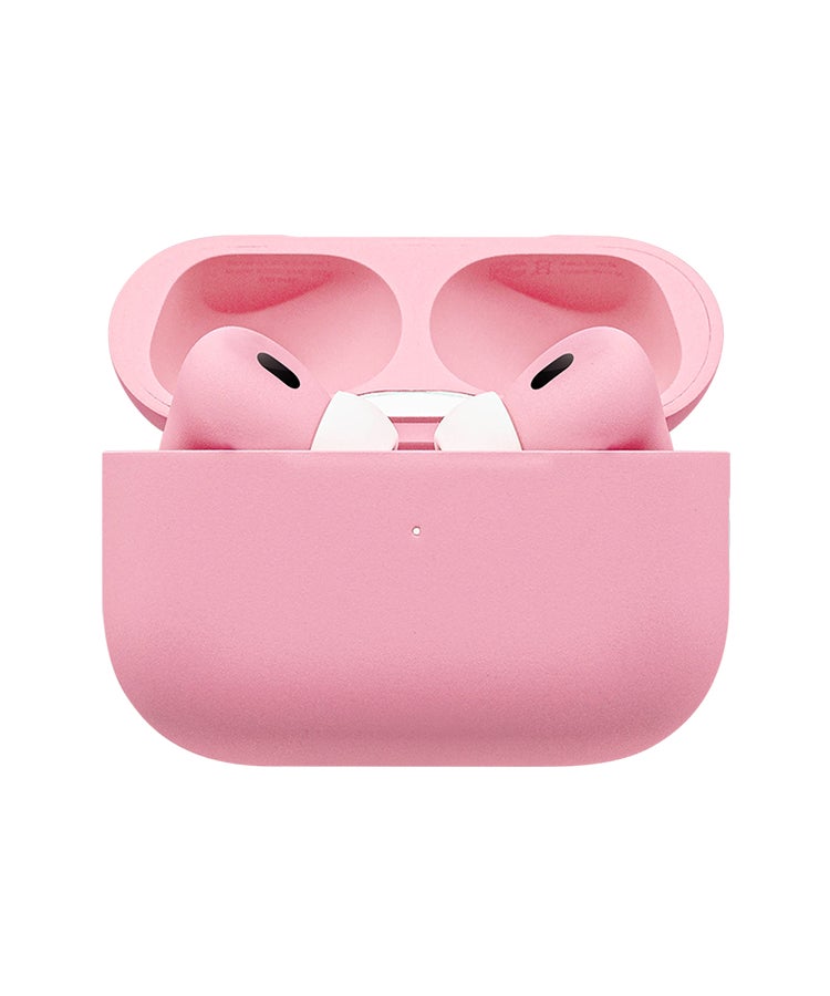 Customized AirPods Pro 3 Case with Automotive-Grade Paint Scratch-Resistant, Shockproof, Durable, Stylish Protective Cover, Personalized Design, Perfect Fit for Airpods Pro 3 Full Matte Romance Pink