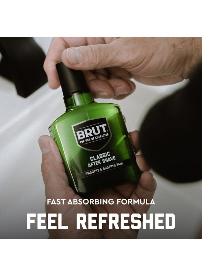 BRUT Classic After Shave For Men 5 oz - Image 3