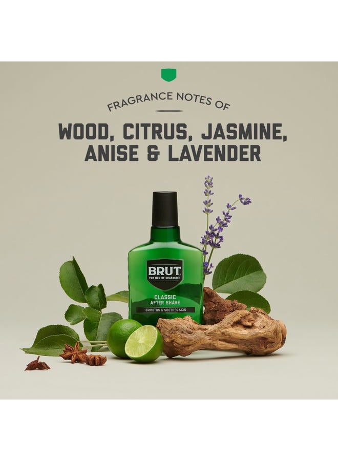 BRUT Classic After Shave For Men 5 oz - Image 2