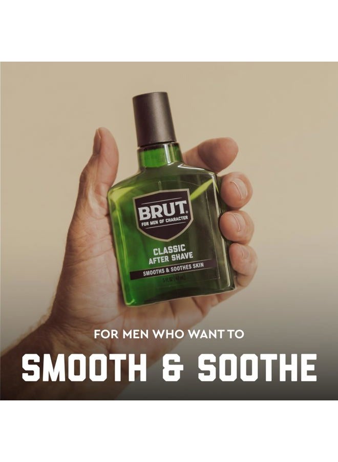 BRUT Classic After Shave For Men 5 oz - Image 4