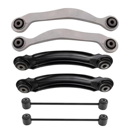 TRQ Rear Suspension Kit Control Arm Sway Bar Stabilizer Link Compatible with 2005-2019 Chrysler 300 2010-2019 Dodge Challenger 2007-2019 Charger 2005-2008 Magnum - Image 1