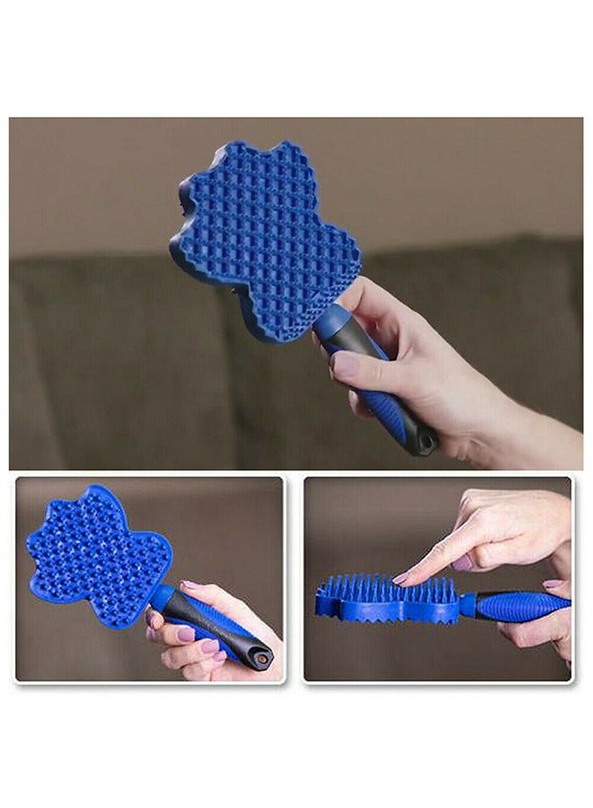 CATANES Pet Brush Hair Remover Gentle Pet Grooming Brush Easy Grip - Image 3