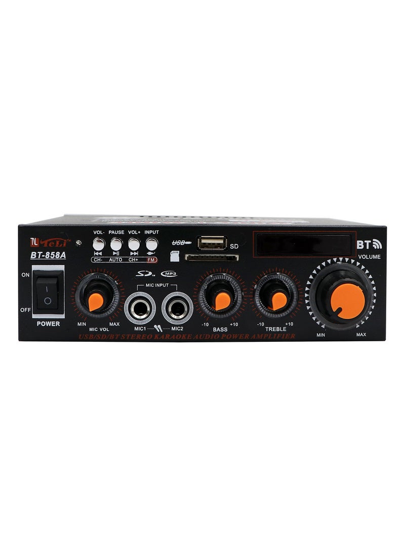 Teli مكبر صوت رقمي، أسود - Image 1