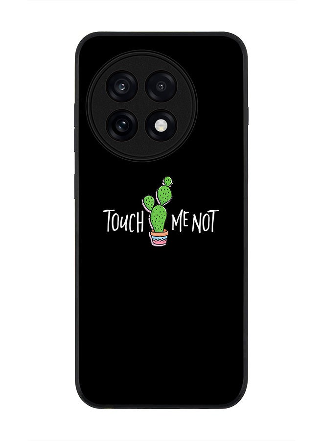 Stylizedd For OnePlus 13R / Ace 5 Pro Case,Slim fit Camera Protection, Shockproof Thin Phone cover  - Touch me not