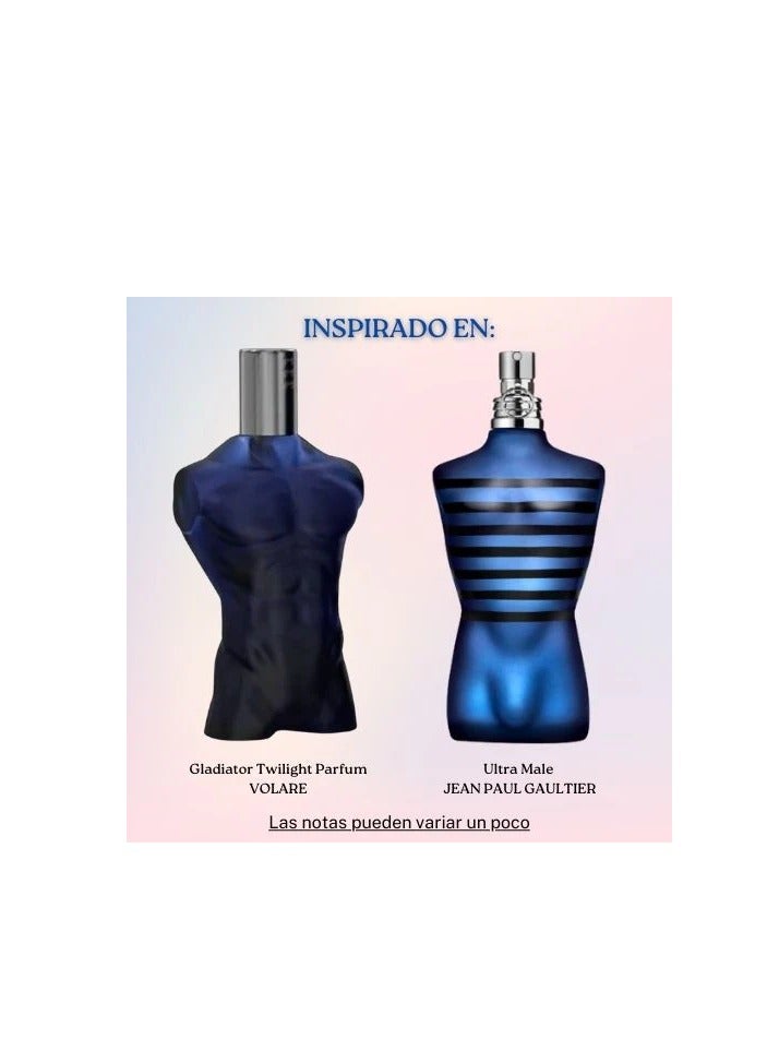 VOLARE Gladiator Twilight Parfum Eau De Parfum for men -100 ml ( inspired by jean paul gaultier ultra male )  - Image 3