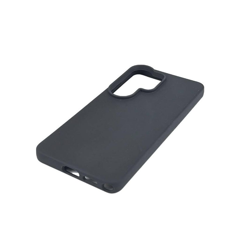 غطاء واقي | قابل للتحلل صديق للبيئة | لـ Samsung Galaxy A22 | أسود TPU | تشطيب غير لامع - Image 1