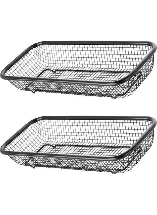 3-Piece Metal Mesh Colander Set – Durable Kitchen Strainers for Washing, Draining & Food Preparation - Image 2