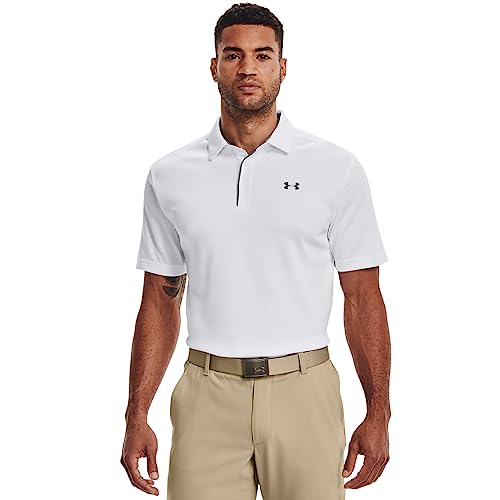 Under Armour Men's UA Tech Polo 3XLT White - Image 1