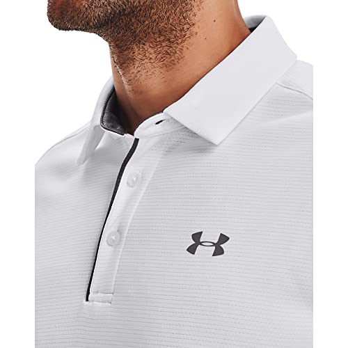 Under Armour Men's UA Tech Polo 3XLT White - Image 3