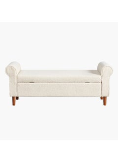 Home Box Paris 3-Seater Fabric Bed Bench with Storage 56 x 59.5 x 157 cm  - Image 5