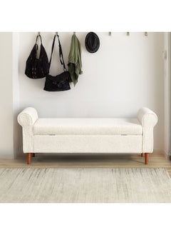Home Box Paris 3-Seater Fabric Bed Bench with Storage 56 x 59.5 x 157 cm  - Image 4