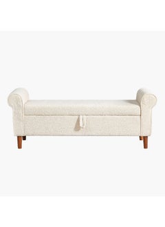Home Box Paris 3-Seater Fabric Bed Bench with Storage 56 x 59.5 x 157 cm  - Image 2