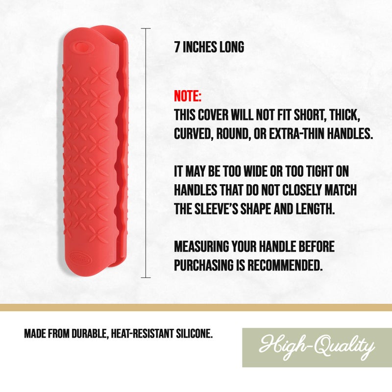 Trudeau Silicone Stay Cool Handle Grip (Colors May Vary) - Image 3