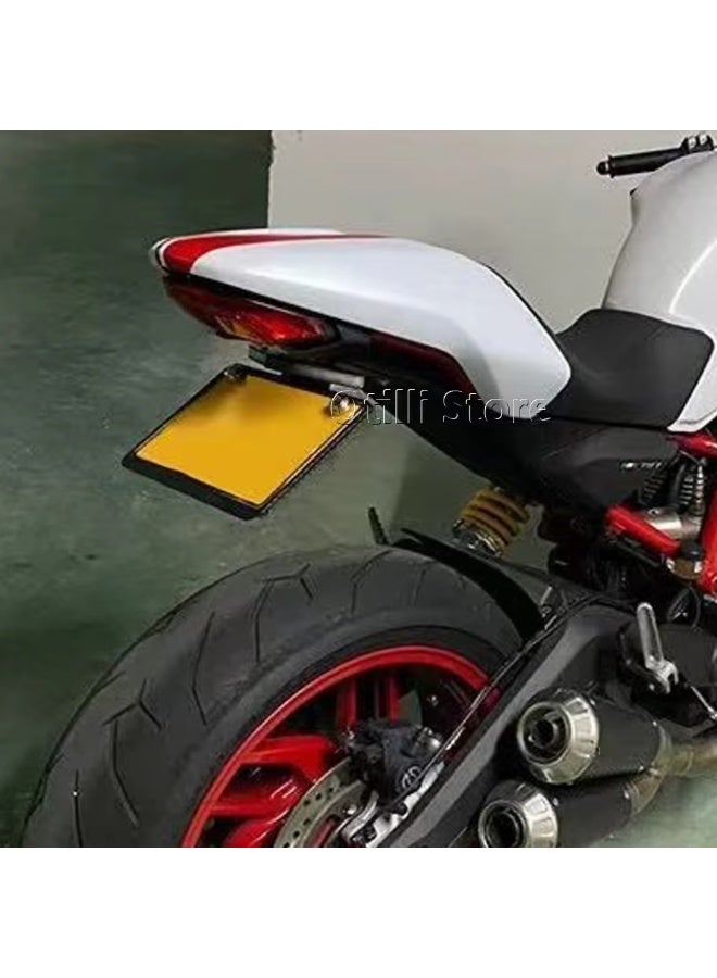 Otilli For DUCATI Supersport 939 Monster 797 821 Motorcycle Accessories Integrated License Plate LED Lights Turn Signal Light Kit - Image 4