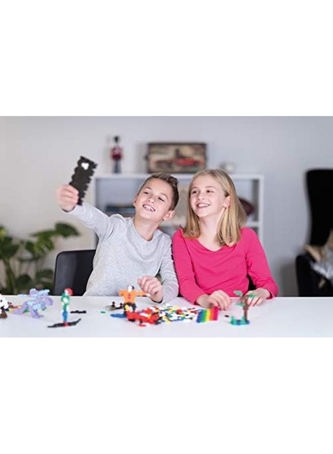 بلس بلس مكعبات بناء الأبطال الخارقين في أنبوب 100 قطعة - Image 4