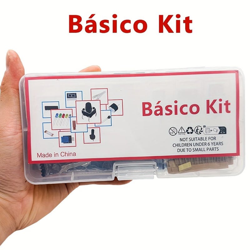 Uno R3 Starter Kit With 830 Hole Breadboard And Resistor Electronics Learning Set - Image 5