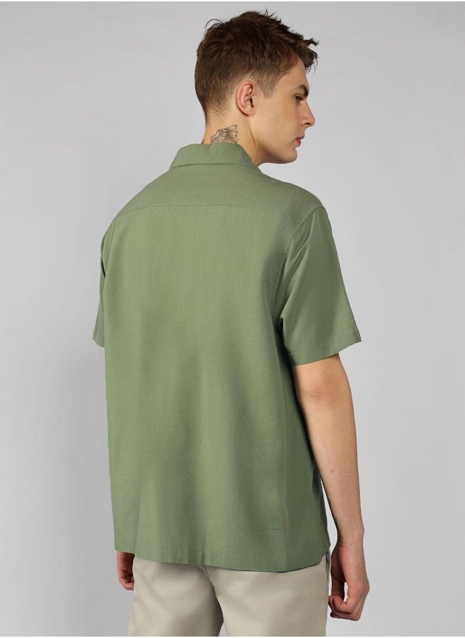 Relaxed Fit Green Cotton Shirt – Comfortable and Stylish - https://f.nooncdn.com/p/pzsku/Z323BC400A308BDEC1B8BZ/45/_/1727980566/dce6e42b-5953-4452-8b6d-cd2f36d5abeb.jpg?format=jpg&width=original