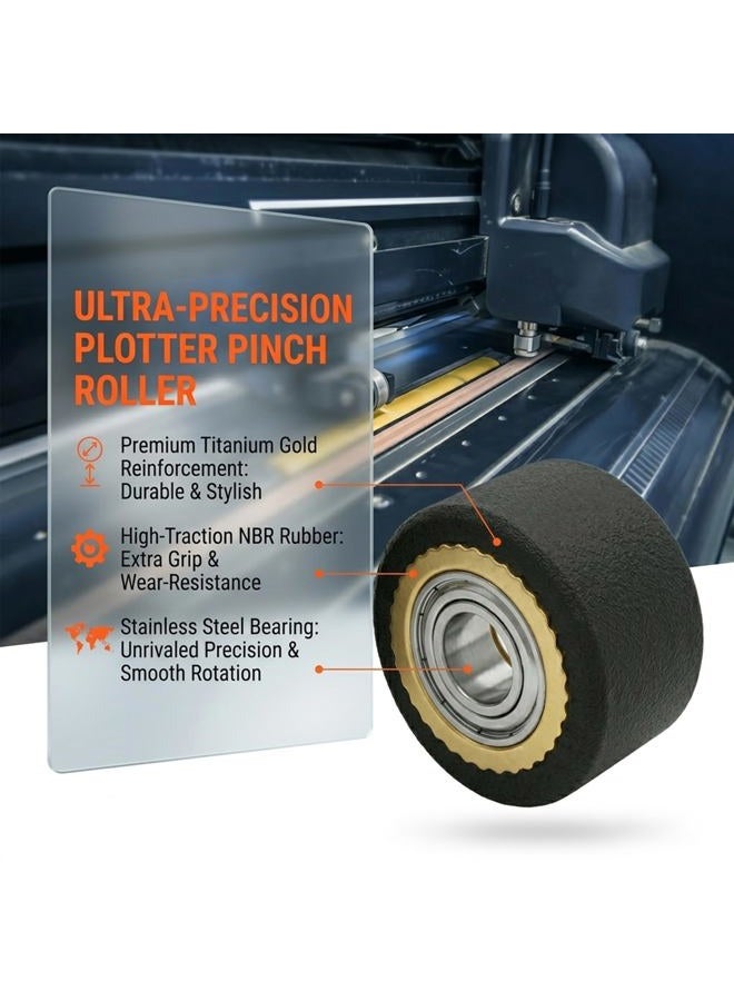 MCWlaser 5pcs HQ Pinch Roller for Roland GCC LiYu RABIT Pcut Mimaki Graphtec Iolion Cutter Plotter 4x11x16 - Image 5