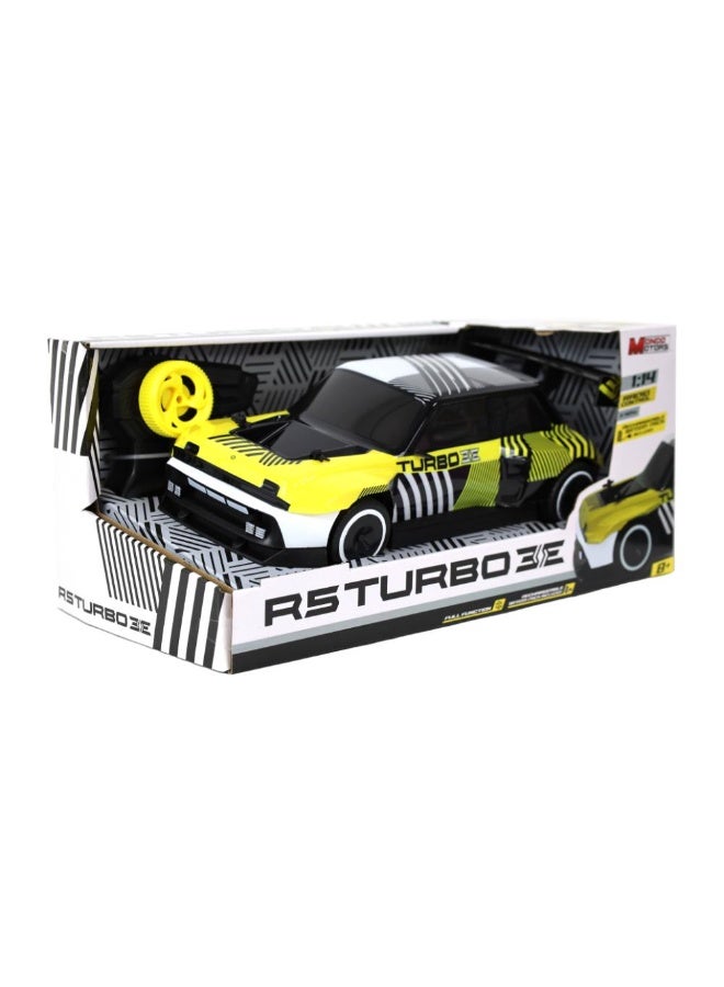 Mondo Remote Control Car Renault 5 Turbo 3E 1/14 Battery Operated | Racing Car | Car for Display | Toy Vehicle | Gift for Collectors and Kids - Image 3