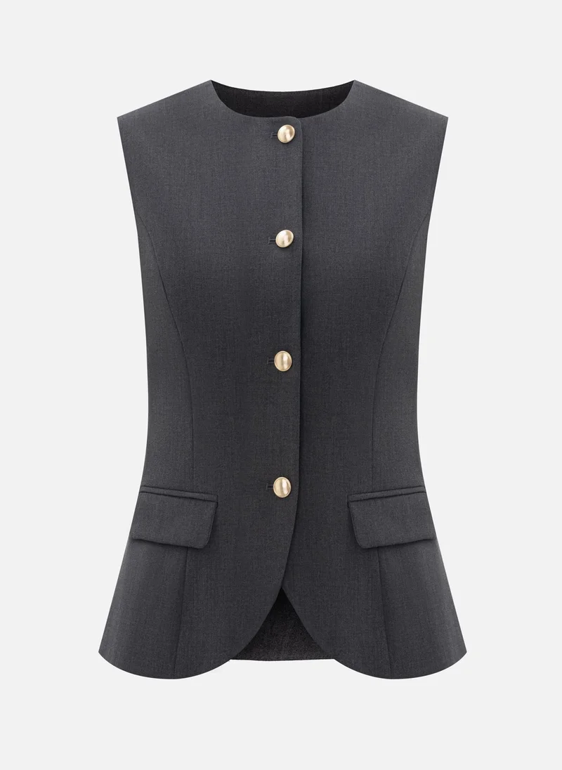 Lichi Fitted suiting waistcoat