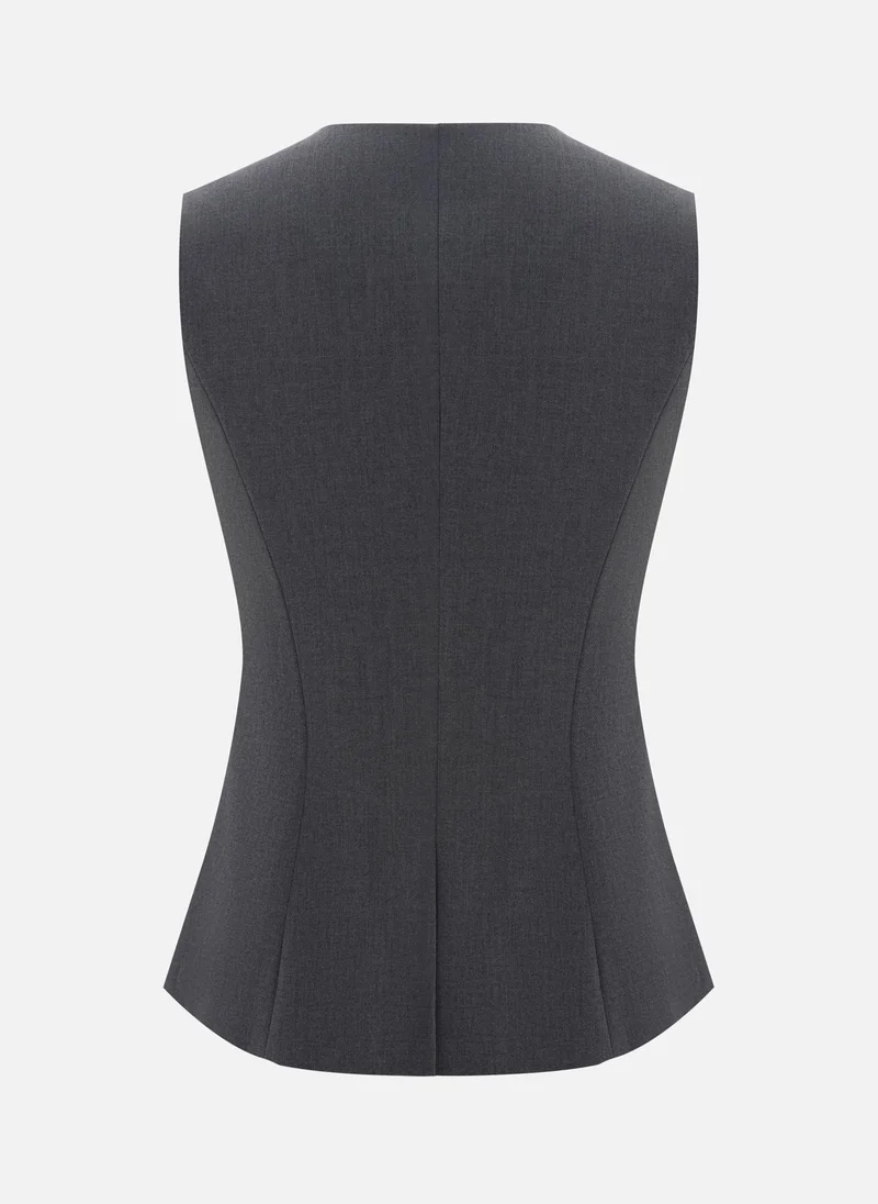 Lichi Fitted suiting waistcoat