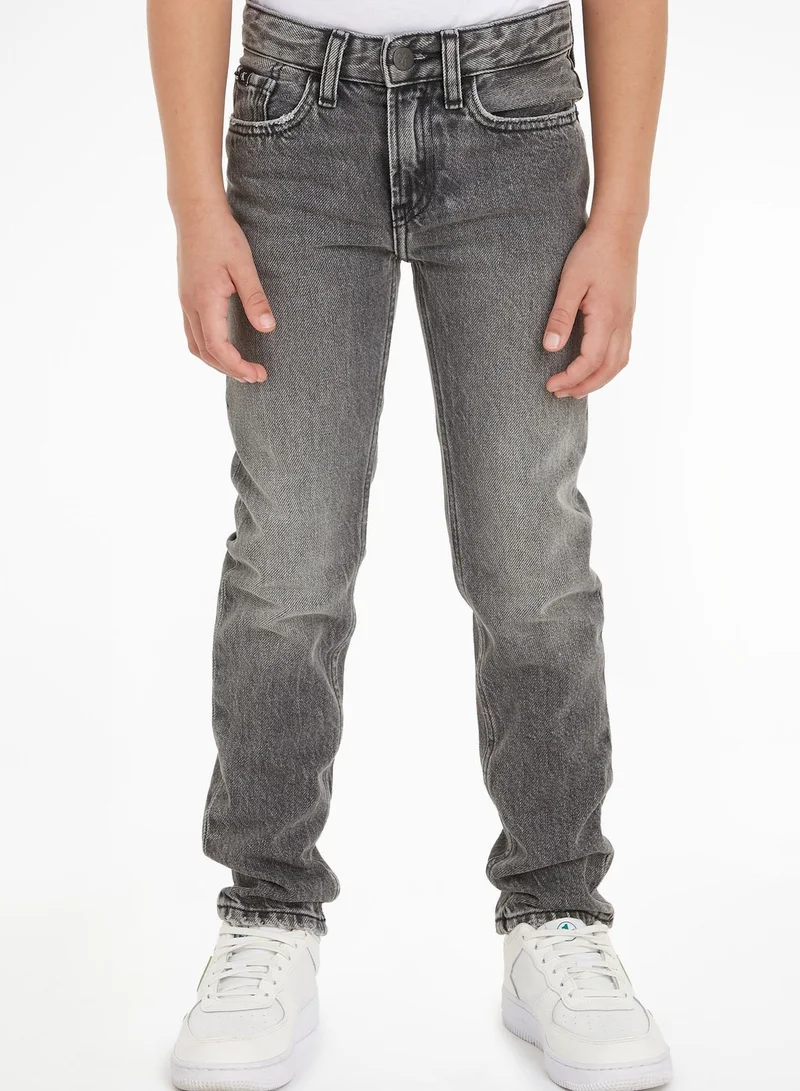 Calvin Klein Jeans Kids Slim Fit Jeans