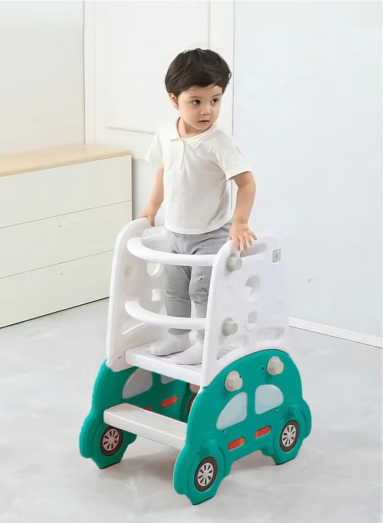 FULL JOY Car Multipurpose Step Stool & Chair Set ( Kitchen Stool, Potty Training)And  Feeding Chair Car  ,39*62*72 cm - Image 4