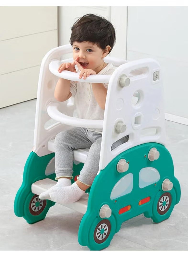 FULL JOY Car Multipurpose Step Stool & Chair Set ( Kitchen Stool, Potty Training)And  Feeding Chair Car  ,39*62*72 cm - Image 5