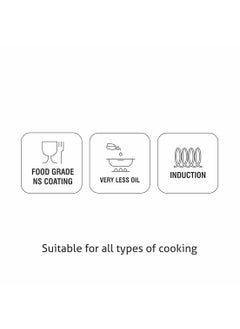 ALDA Alda Graphito Non-Stick Wok Pan 24 Cm With Lid 2.9Liter  - Image 3