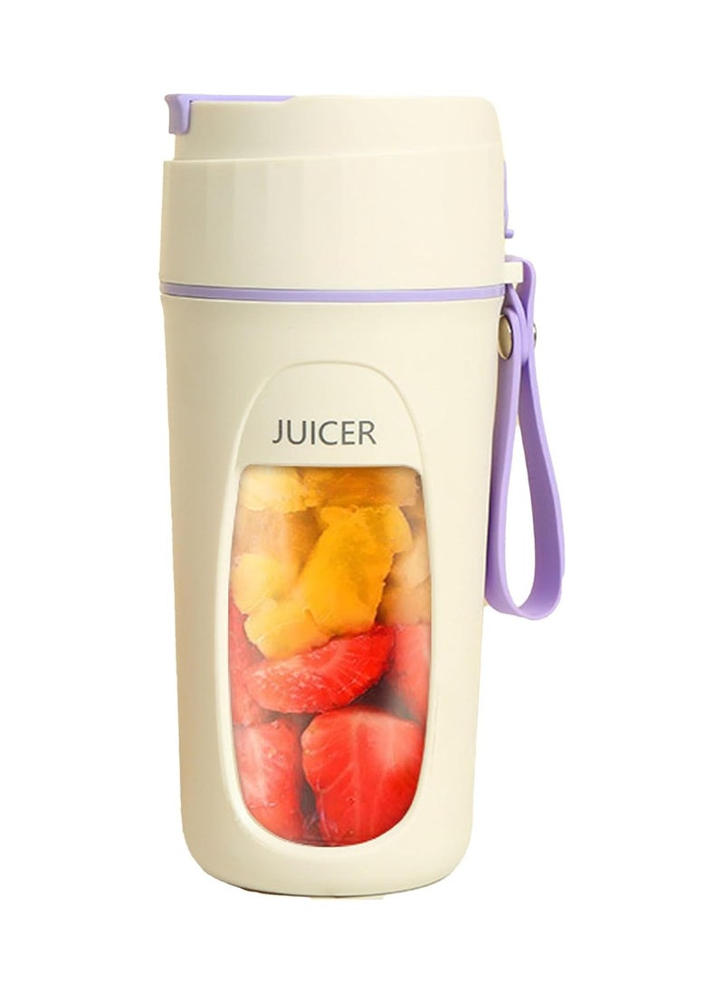 Raxoom - Portable Juice Blender Bottle | Personal USB Rechargeable Mini Blender Shipper for Shakes and Smoothies | Fresh Fruit Electric Juice Mixer for Travel, Gym, Office and Sports 340ML - Image 1