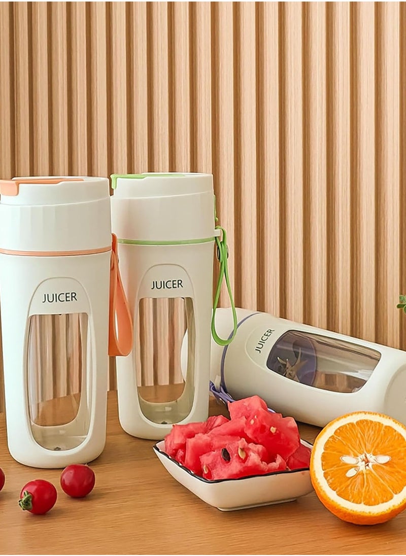Raxoom - Portable Juice Blender Bottle | Personal USB Rechargeable Mini Blender Shipper for Shakes and Smoothies | Fresh Fruit Electric Juice Mixer for Travel, Gym, Office and Sports 340ML - Image 1