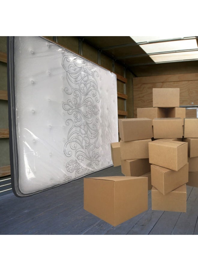 Uboxes uBoxes Moving Supplies King Mattress Cover Bag 76  x 15  x 104   Clear  - Image 4