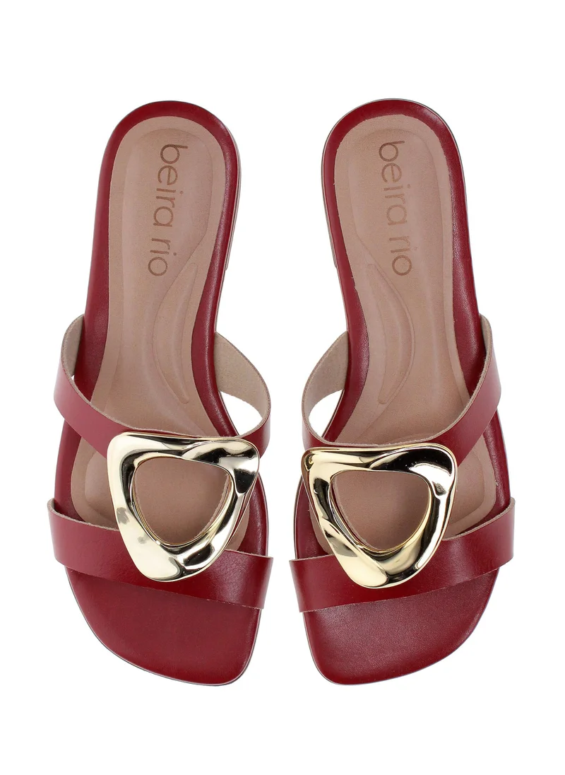 Beira Rio Cherry Beira Rio Women’s Flat Summer Footwear – Lightweight Slip-On Comfort with Stylish Casual Design for Women | Best Price UAE
