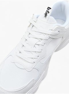 Lee Cooper Men's Panelled Sneakers with Lace-Up Closure  - Image 4