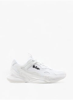 Lee Cooper Men's Panelled Sneakers with Lace-Up Closure  - Image 3